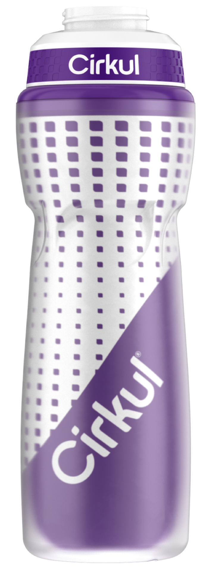 22oz. Insulated Squeeze Plastic Bottle & Sport Lid | Prime Edit