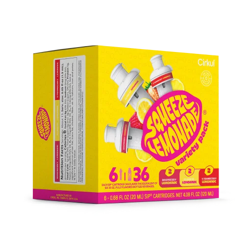 Squeeze Lemonade® 6-Pack Variety Pack | Bright Choice