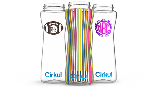Custom 22oz. Plastic Bottle & Comfort Grip Lid | Modern Pick