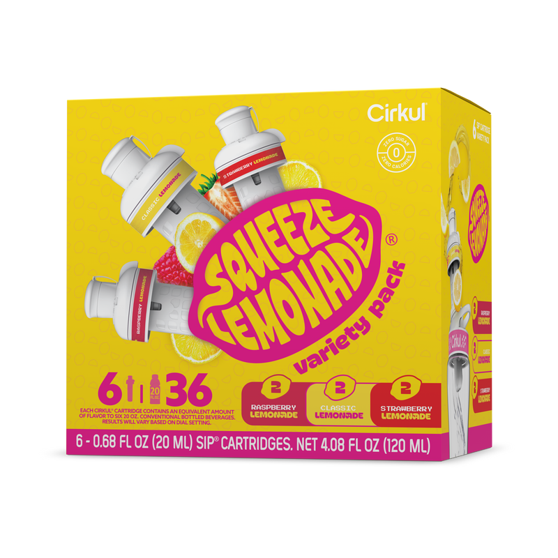 Squeeze Lemonade® 6-Pack Variety Pack | Bright Choice