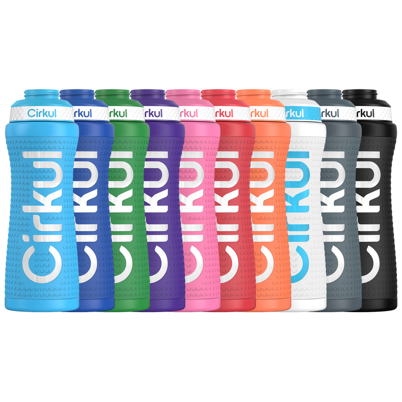 22oz. Grip Stainless Steel Bottle & Sport Lid | Bright Choice