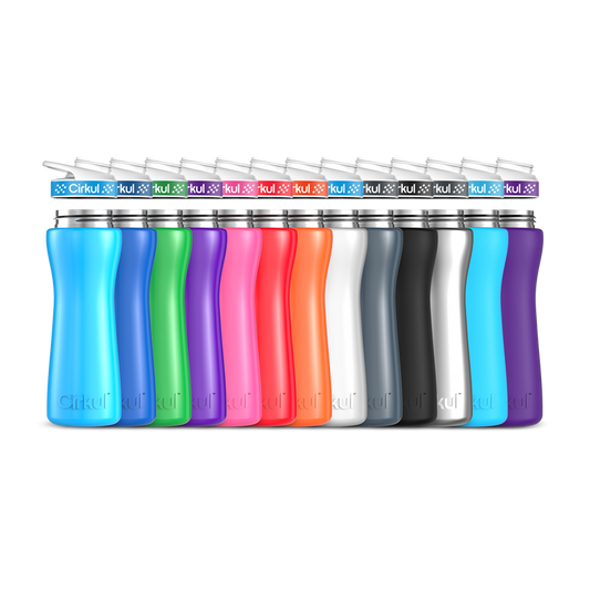 22oz. Stainless Steel Bottle & Comfort Grip Lid | Studio Pick