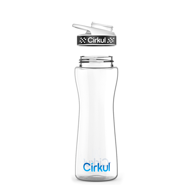 22oz. Plastic Bottle & Comfort Grip Lid | Easy Series