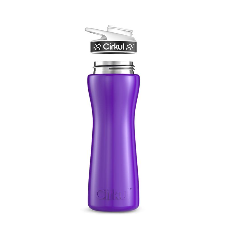 22oz. Stainless Steel Bottle & Comfort Grip Lid | Studio Pick