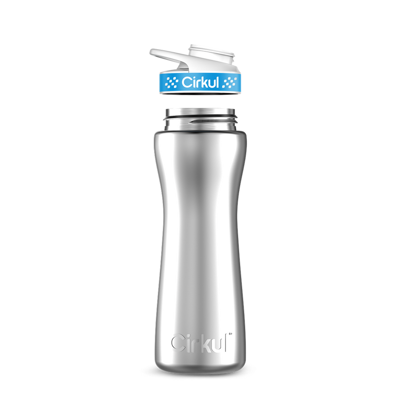 22oz. Stainless Steel Bottle & Comfort Grip Lid | Studio Pick