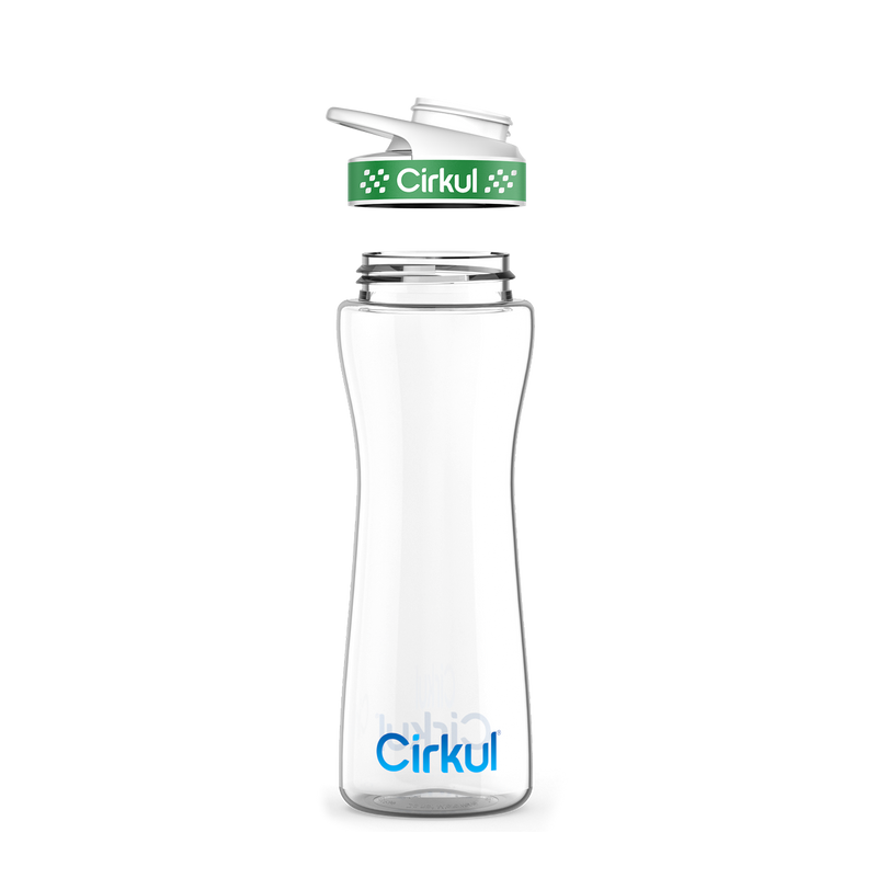 22oz. Plastic Bottle & Comfort Grip Lid | Easy Series