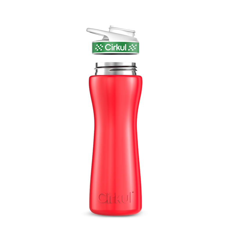 22oz. Stainless Steel Bottle & Comfort Grip Lid | Studio Pick