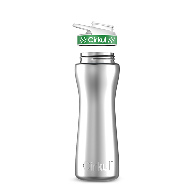22oz. Stainless Steel Bottle & Comfort Grip Lid | Studio Pick