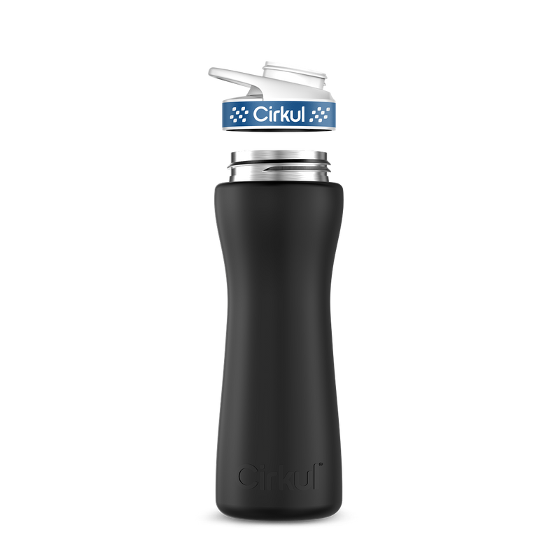 22oz. Stainless Steel Bottle & Comfort Grip Lid | Studio Pick