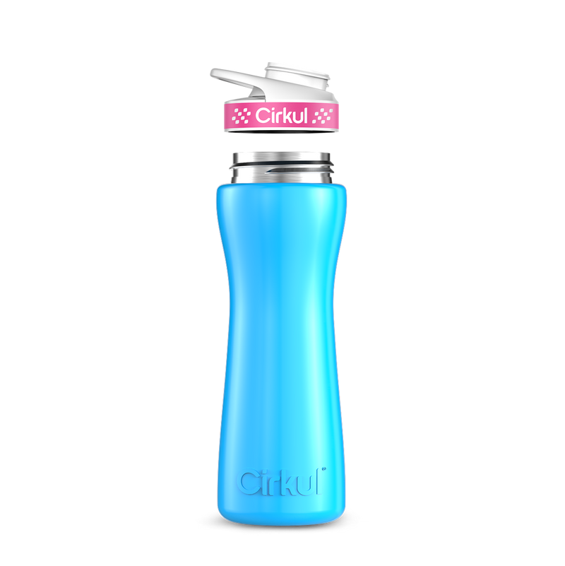 22oz. Stainless Steel Bottle & Comfort Grip Lid | Studio Pick