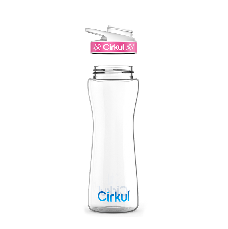 22oz. Plastic Bottle & Comfort Grip Lid | Easy Series