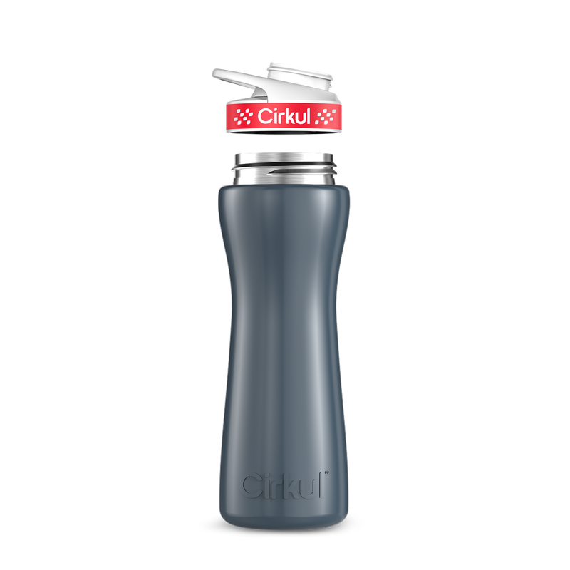 22oz. Stainless Steel Bottle & Comfort Grip Lid | Studio Pick