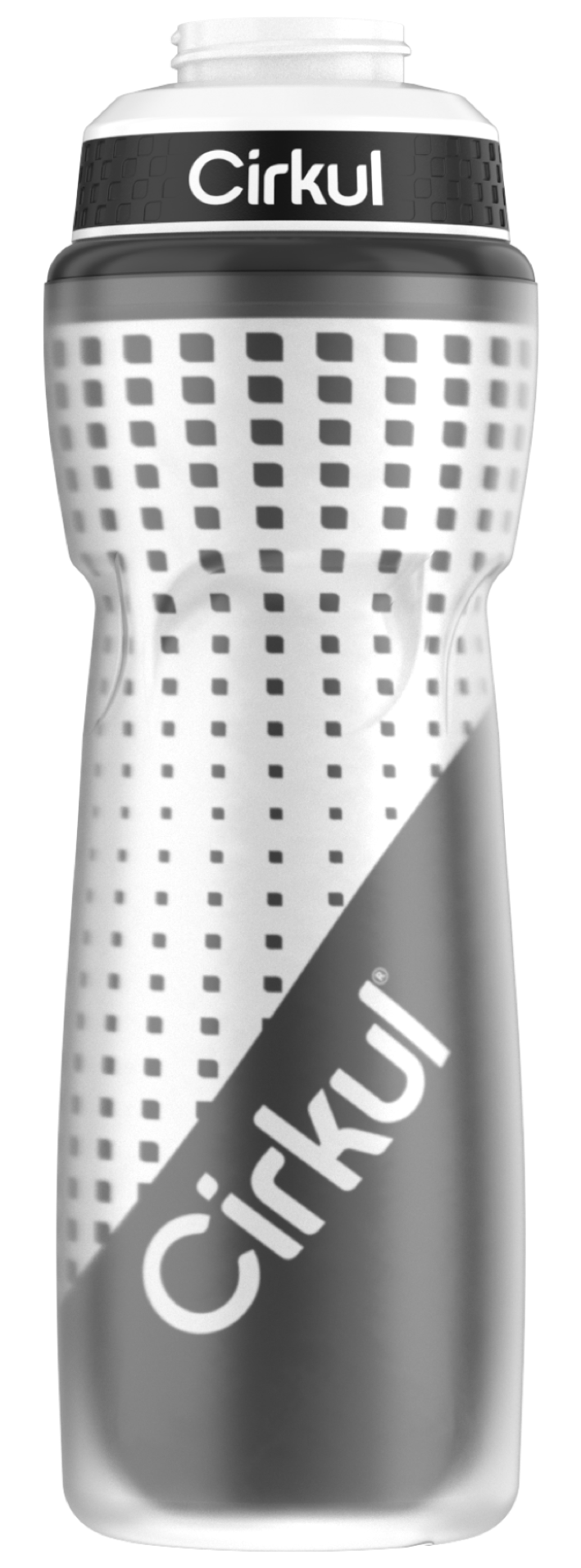 22oz. Insulated Squeeze Plastic Bottle & Sport Lid | Prime Edit