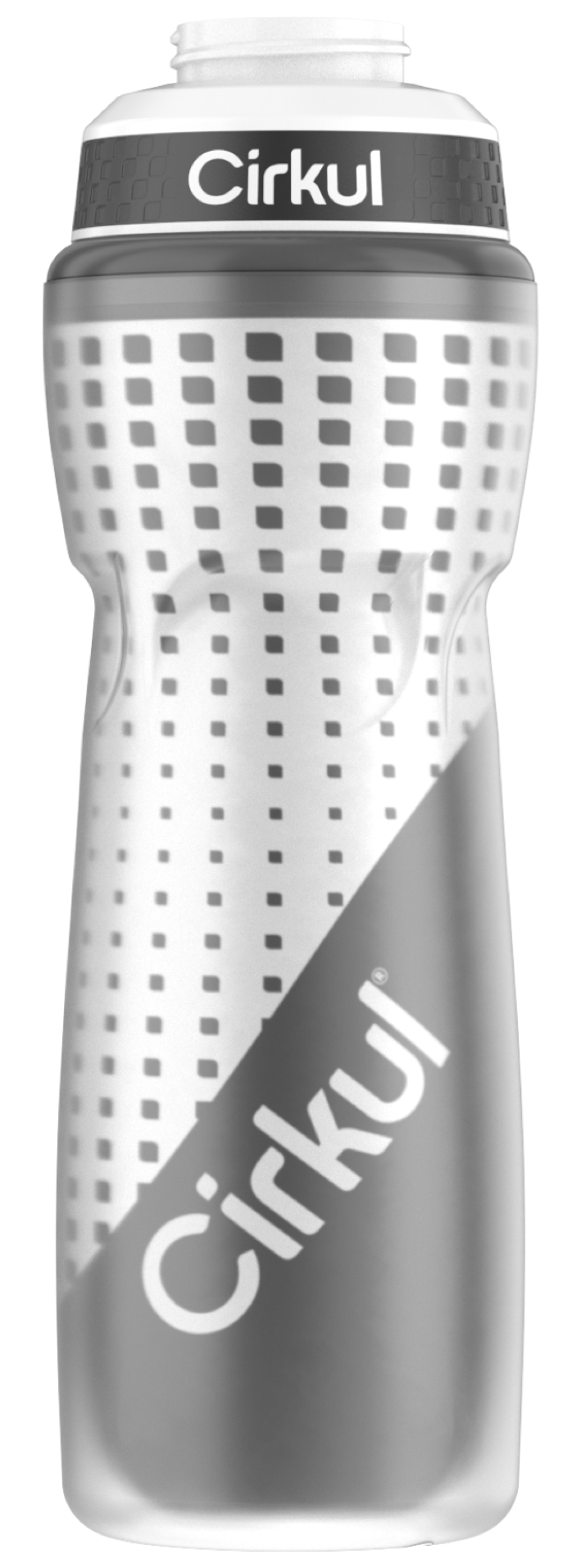 22oz. Insulated Squeeze Plastic Bottle & Sport Lid | Prime Edit