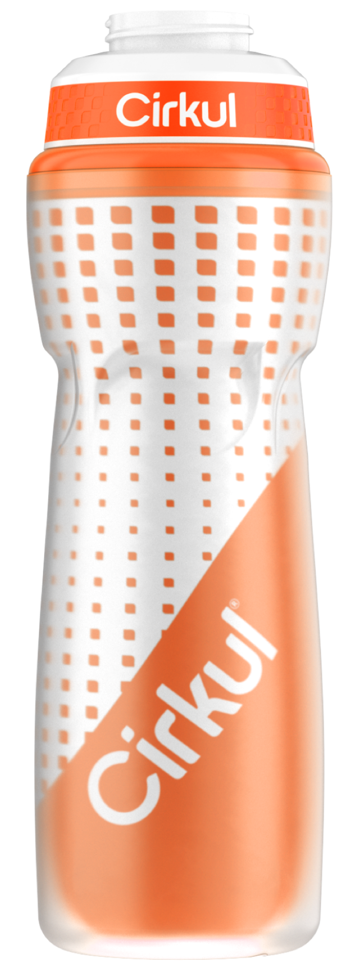 22oz. Insulated Squeeze Plastic Bottle & Sport Lid | Prime Edit