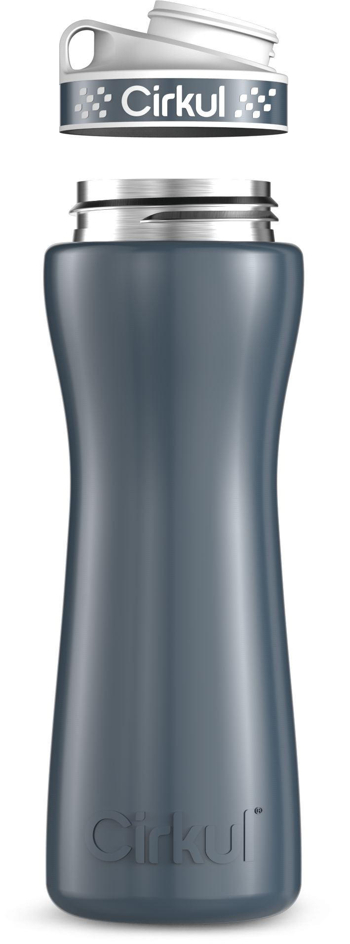 Custom 22oz. Stainless Steel Bottle & Comfort Grip Lid | Soft Select