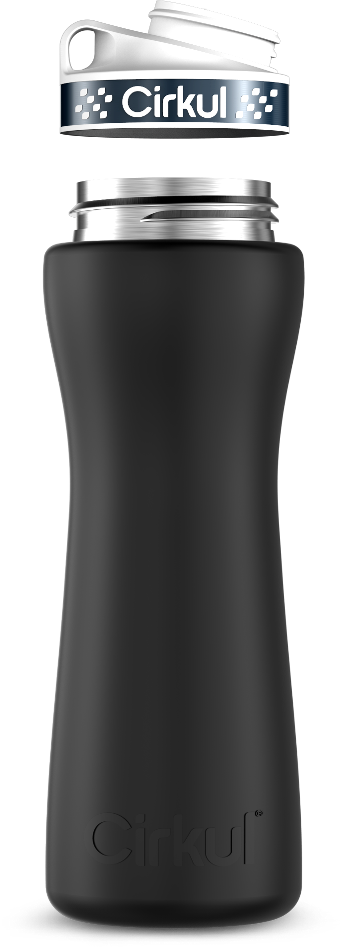 Custom 22oz. Stainless Steel Bottle & Comfort Grip Lid | Soft Select