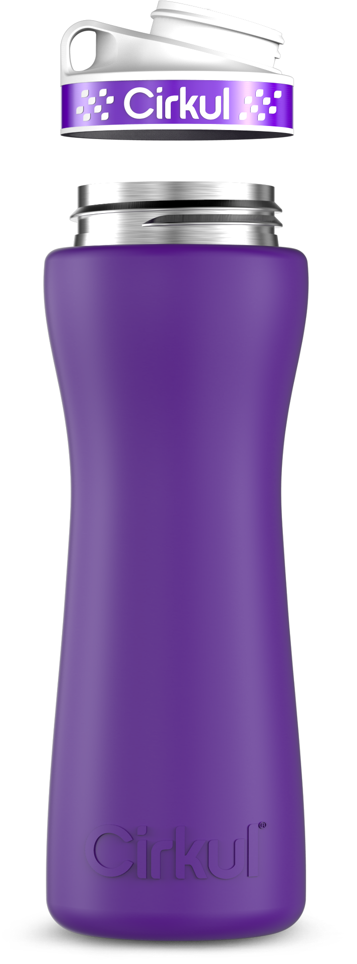 Custom 22oz. Stainless Steel Bottle & Comfort Grip Lid | Soft Select