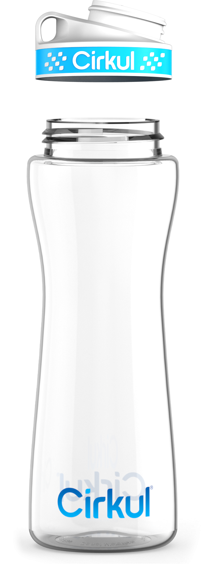 Custom 22oz. Plastic Bottle & Comfort Grip Lid | Modern Pick