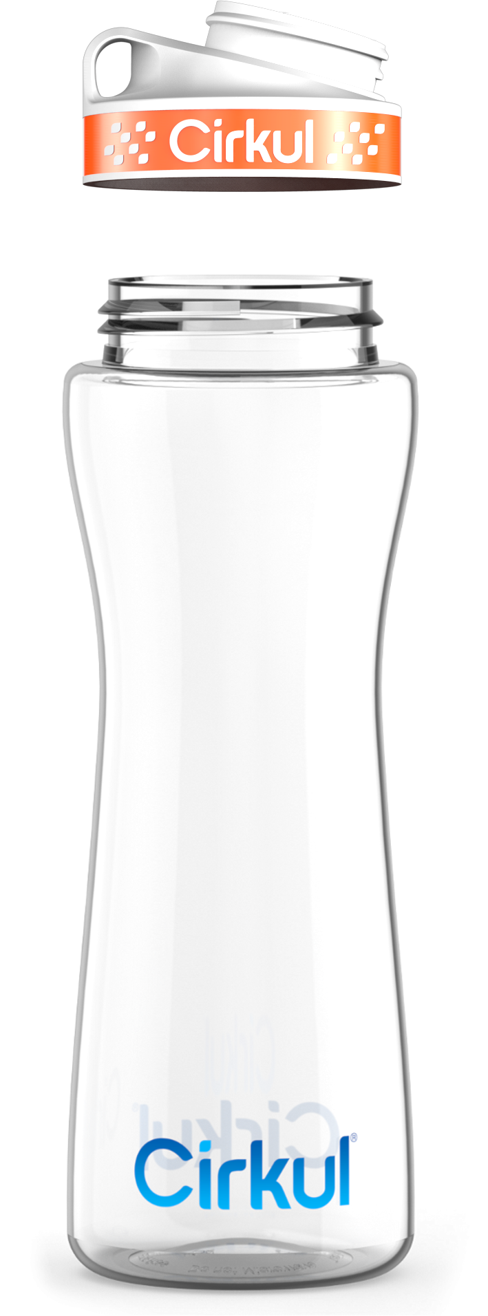 Custom 22oz. Plastic Bottle & Comfort Grip Lid | Modern Pick
