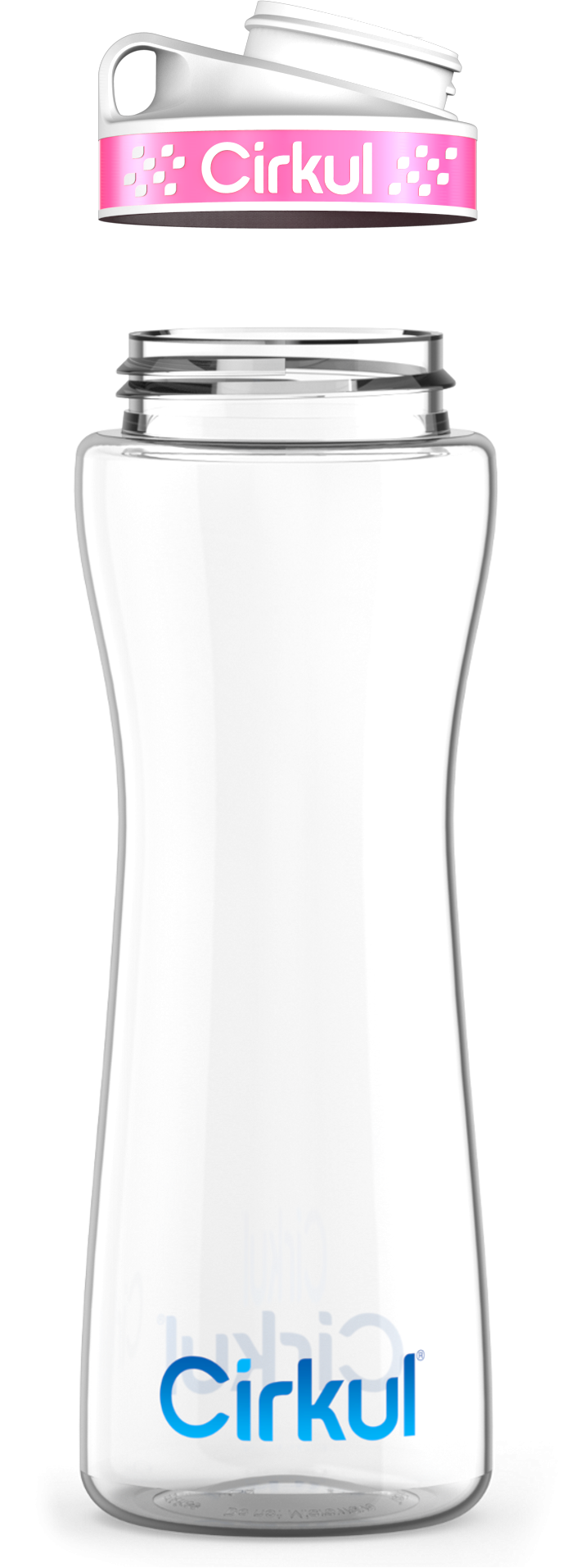 Custom 22oz. Plastic Bottle & Comfort Grip Lid | Modern Pick